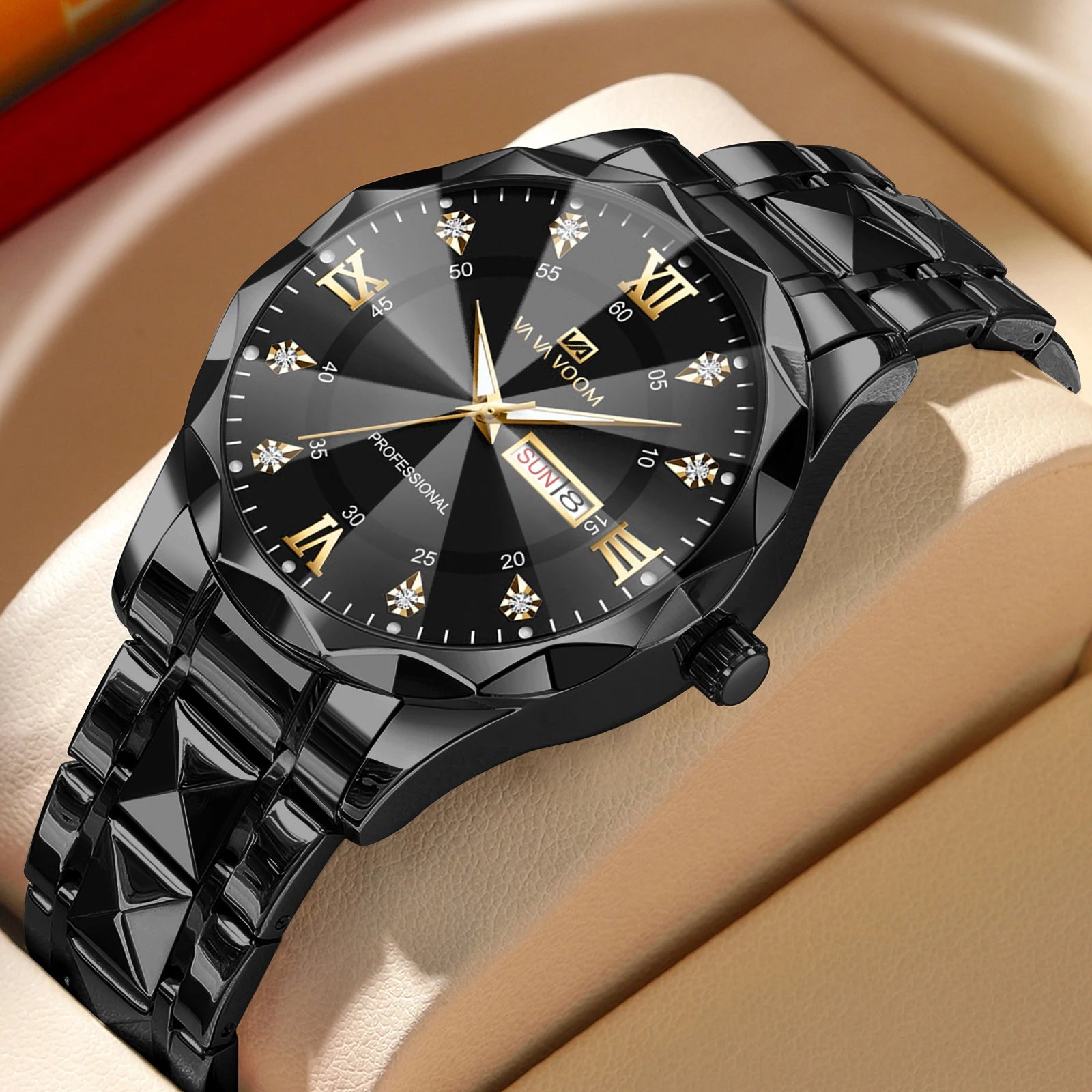Blue Gold Luxury Watch