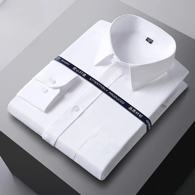 Men Formal Shirt Long Sleeve