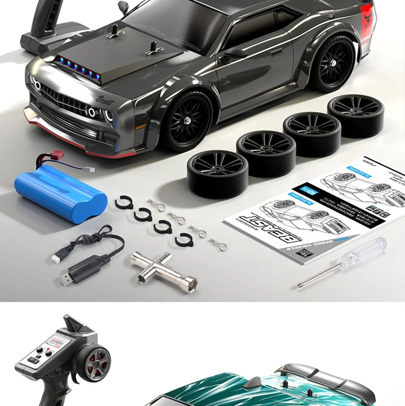 NEW High Speed racing Remote Control dodge challenger