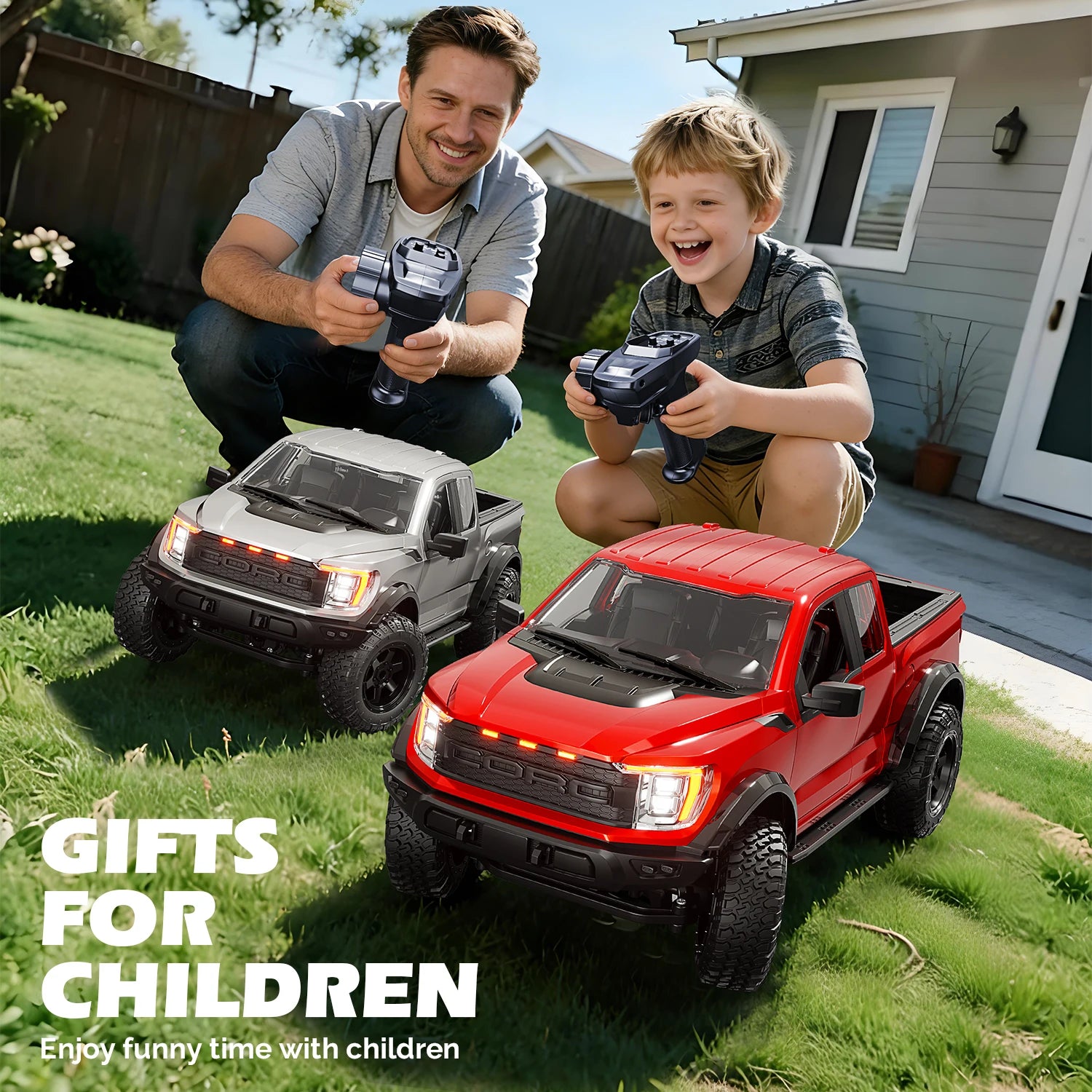 F150 Full Proportional RC Off-road Truck 4WD  Pickup Remote Control Crawler Car