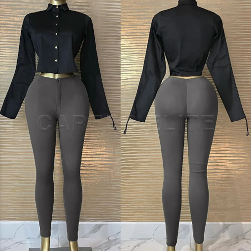 High Waist Skinny Leggings