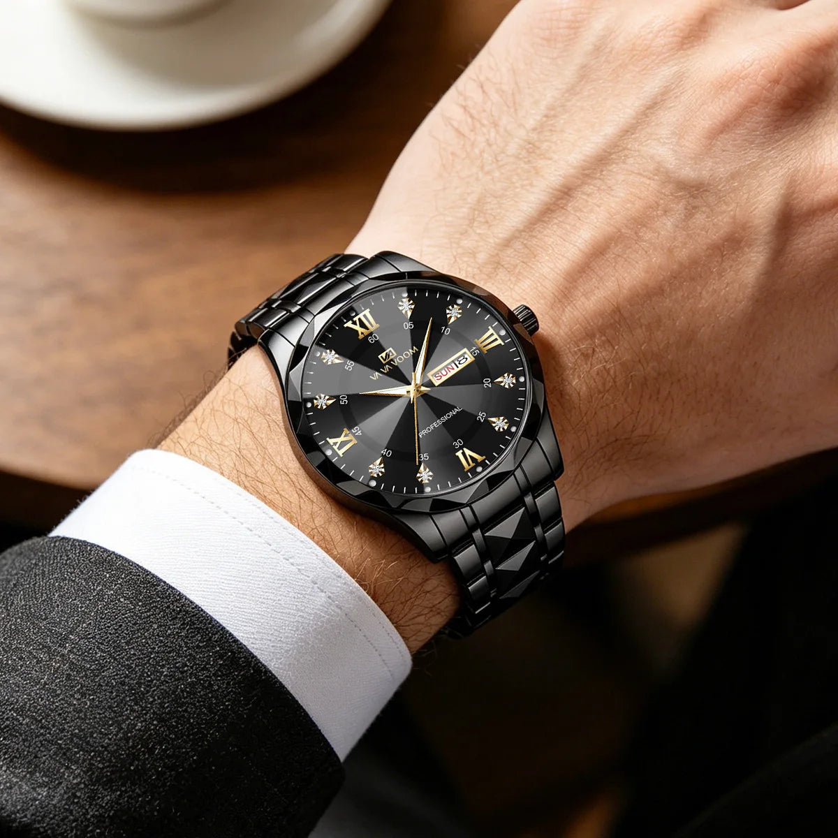 Blue Gold Luxury Watch